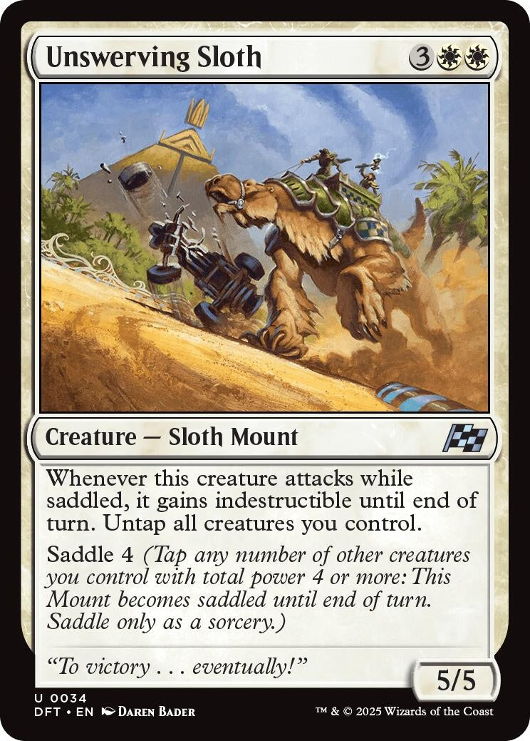 Unswerving Sloth (34) [Aetherdrift]