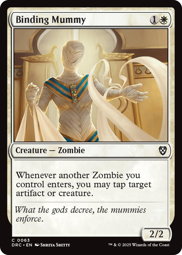 Binding Mummy (63) [Aetherdrift]