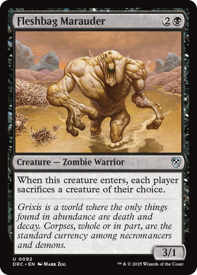 Fleshbag Marauder [DRC-92] - [Commander: Aetherdrift] (English)