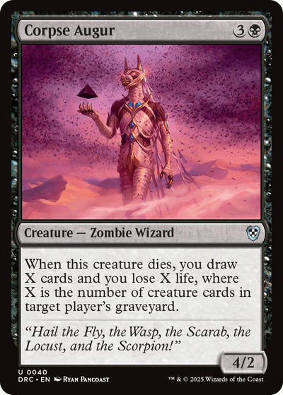 Corpse Augur [DRC-40] - [Commander: Aetherdrift] (English)