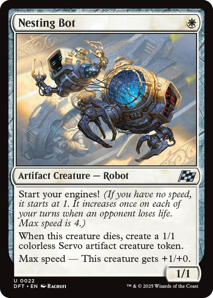 Image for Nesting Bot (22) [Aetherdrift] - Magic: The Gathering
