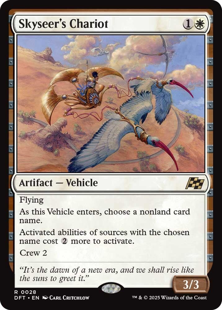 Skyseer's Chariot (28) [Aetherdrift]