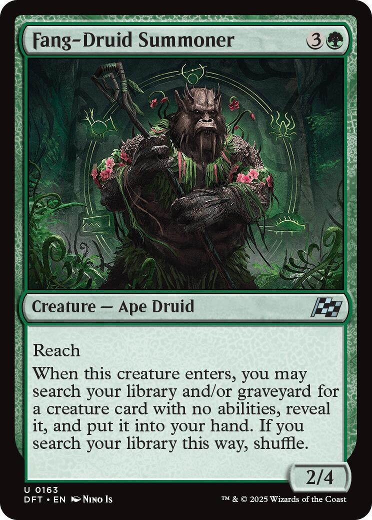 Fang-Druid Summoner (163) (Aetherdrift)