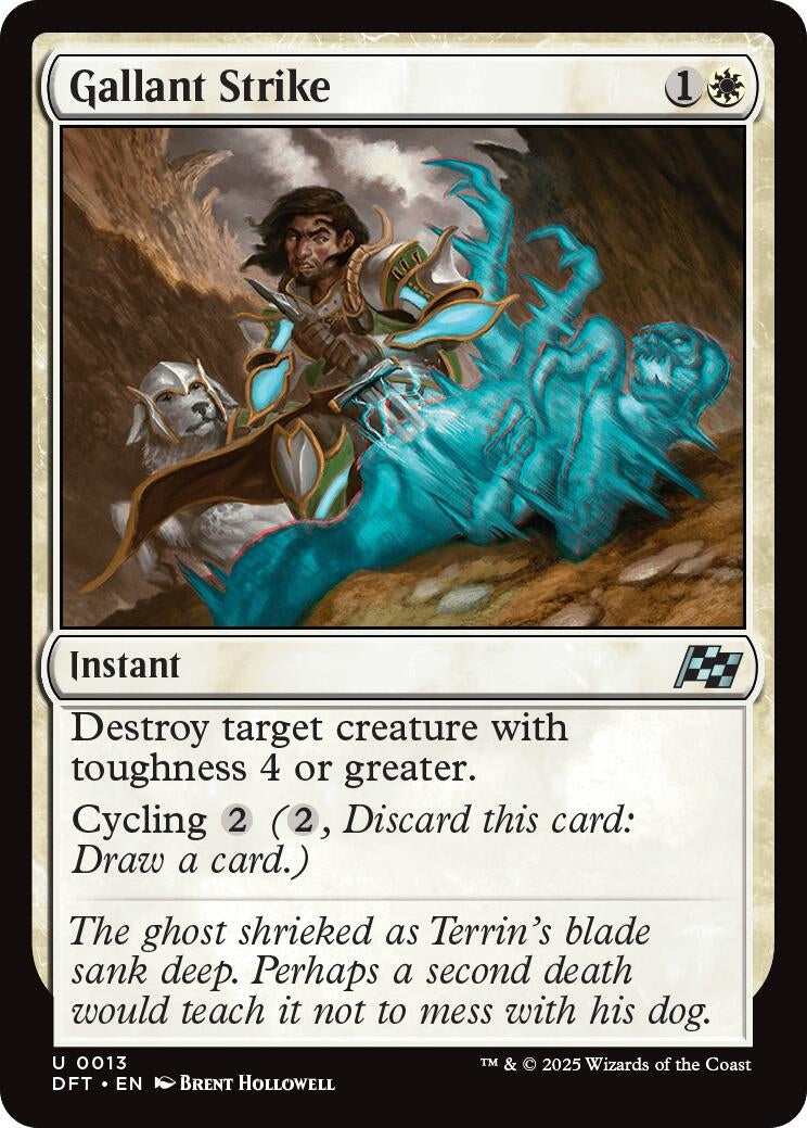 Gallant Strike (13) (Aetherdrift)