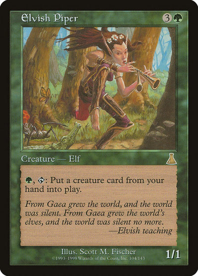Elvish Piper [UDS-104] - [Urza's Destiny] (English)