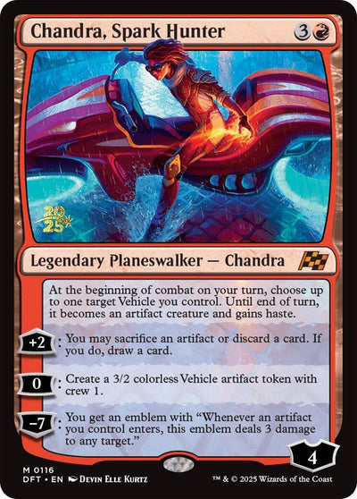 Chandra, Spark Hunter (116) [Prerelease Cards]