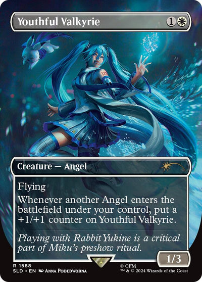 Youthful Valkyrie [SLD-1588] - [Secret Lair Drop Series] (Japanese)