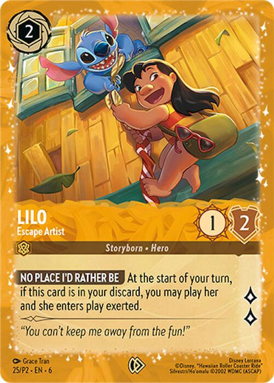 Lilo - Escape Artist - Disney Lorcana Promo Cards [DLPC-25]
