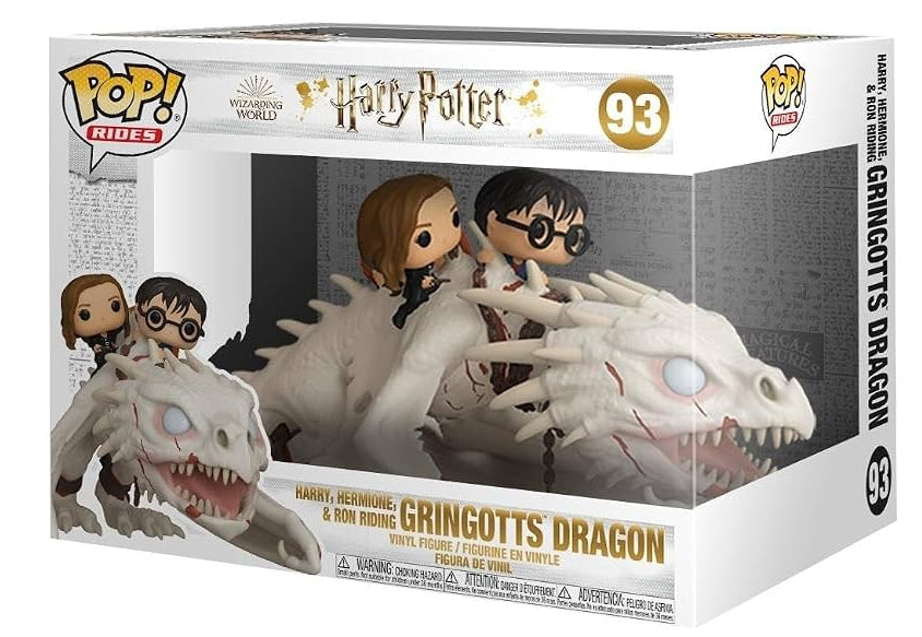 Funko Pop! Rides: Harry Potter – Ukrainian Ironbelly with Harry, Ron & Hermione #93