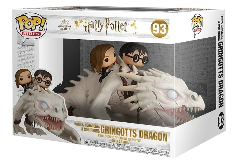 Funko Pop! Rides: Harry Potter – Ukrainian Ironbelly with Harry, Ron & Hermione #93