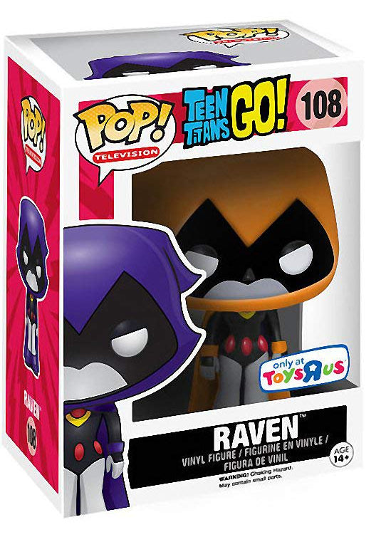 Funko Pop! Television: Teen Titans GO! - Raven - (Orange) - Toys R Us (Exclusive) #108