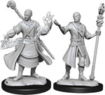 Dungeons & Dragons: Nolzur's Marvelous Unpainted Miniatures - Male Half-Elf Wizard (Wave 14)