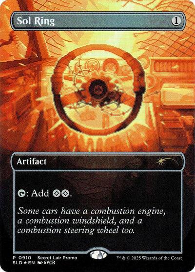 Secret Lair Drop: Secret Lair Promo: Sol Ring - Rainbow Foil Edition