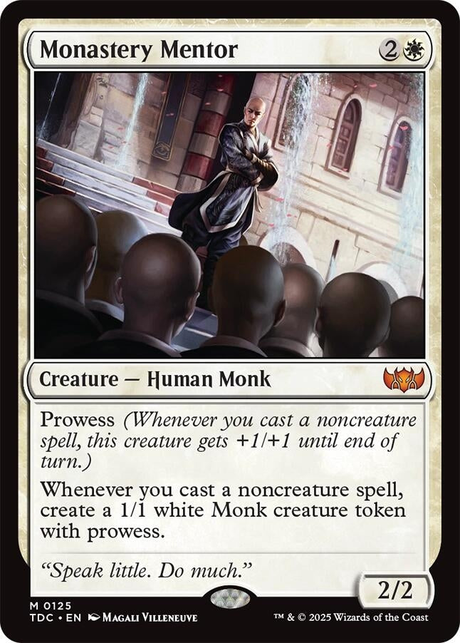 Monastery Mentor (125) [Tarkir: Dragonstorm]