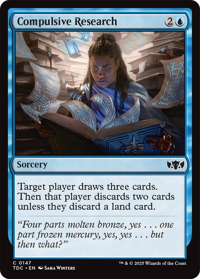 Compulsive Research (147) [Tarkir: Dragonstorm]