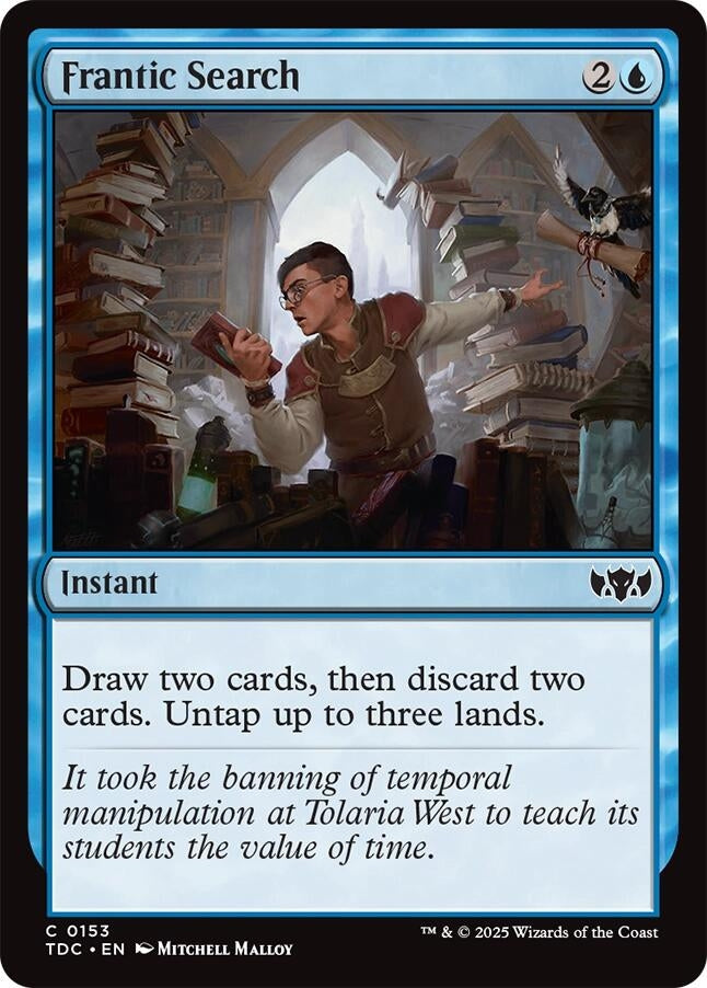 Frantic Search (153) [Tarkir: Dragonstorm]
