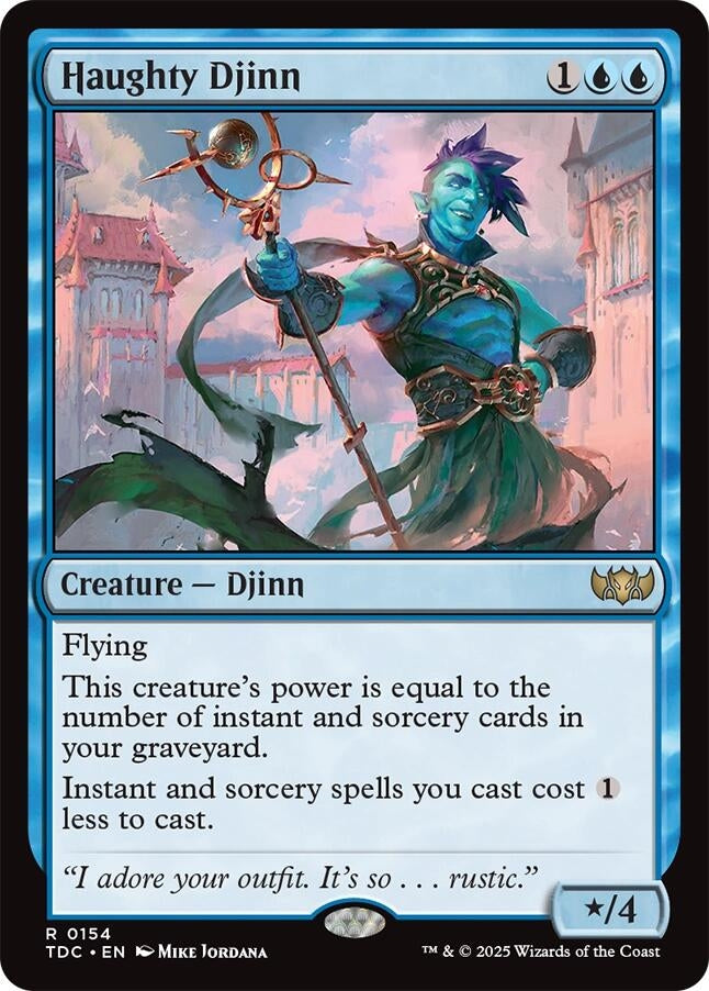 Haughty Djinn (154) [Tarkir: Dragonstorm]