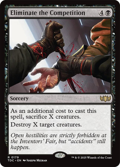 Eliminate the Competition [TDC-179] - [Commander: Tarkir: Dragonstorm] (English)
