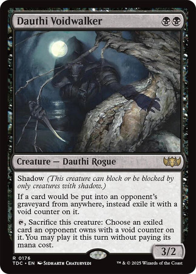 Dauthi Voidwalker [TDC-176] - [Commander: Tarkir: Dragonstorm] (English)