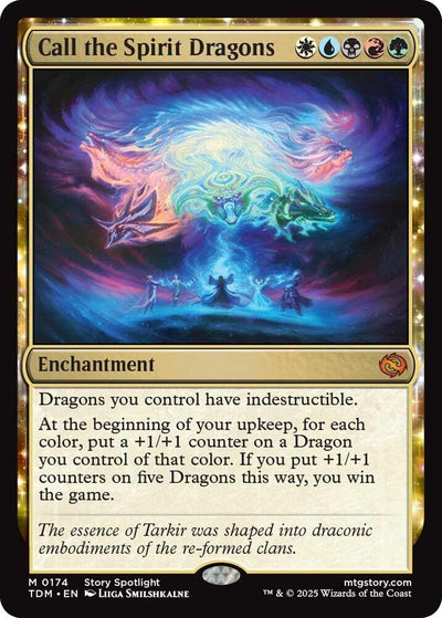 Call the Spirit Dragons (174) [Tarkir: Dragonstorm]