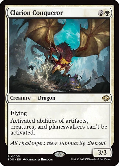 Clarion Conqueror [TDM-5] - [Tarkir: Dragonstorm]