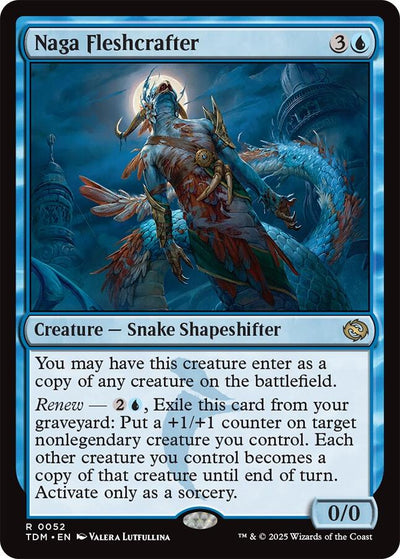Naga Fleshcrafter [TDM-52] - [Tarkir: Dragonstorm] (English)