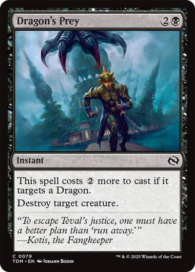Dragon's Prey [TDM-79] - [Tarkir: Dragonstorm] (English)