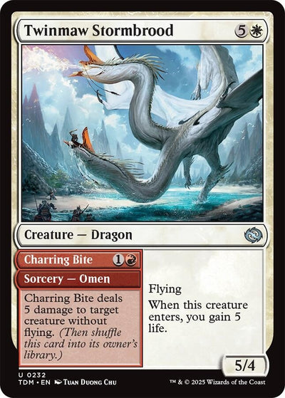 Twinmaw Stormbrood (232) [Tarkir: Dragonstorm]