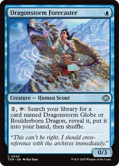 Dragonstorm Forecaster [TDM-43] - [Tarkir: Dragonstorm]