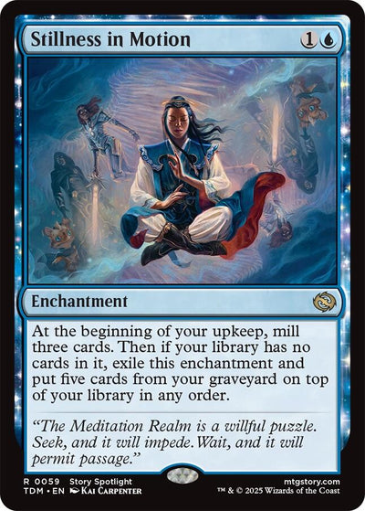 Stillness in Motion [TDM-59] - [Tarkir: Dragonstorm] (English)