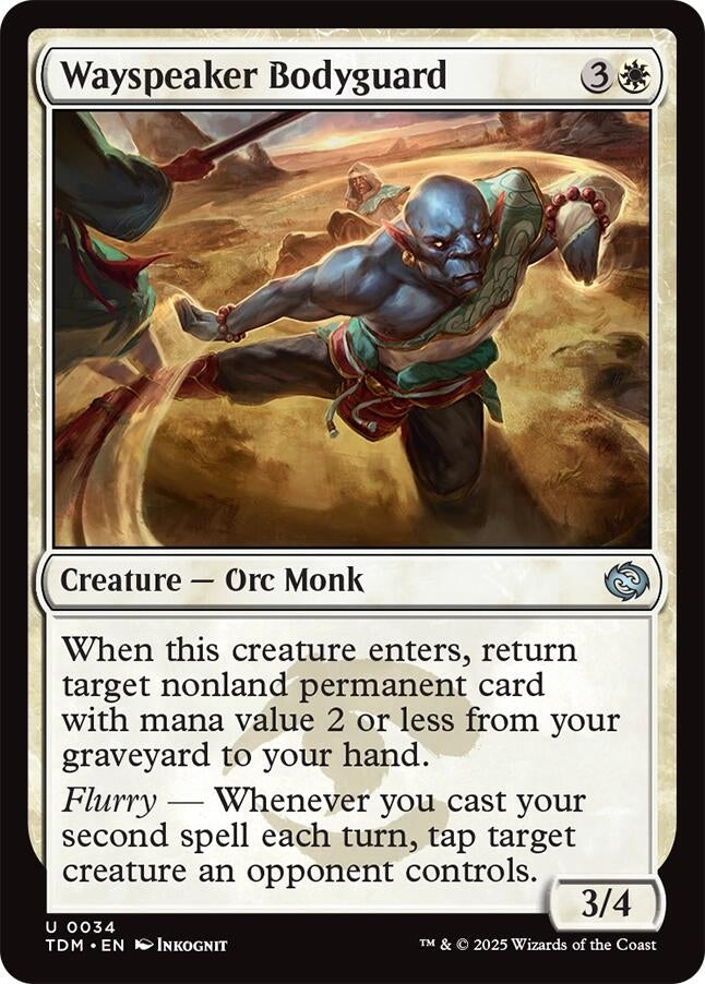 Wayspeaker Bodyguard [Tarkir: Dragonstorm]