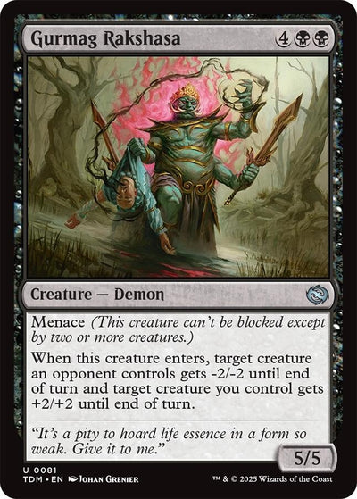 Gurmag Rakshasa (81) (Tarkir: Dragonstorm)