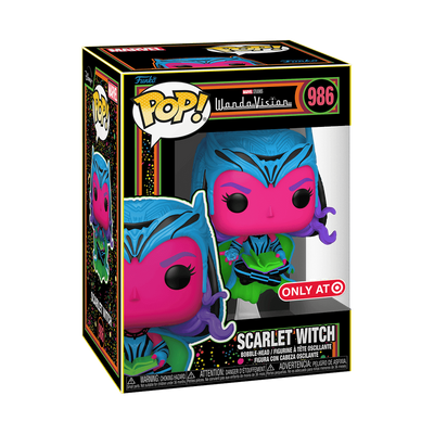 Funko Pop! Marvel Scarlet Witch #986 - Black Light - Target Exclusive