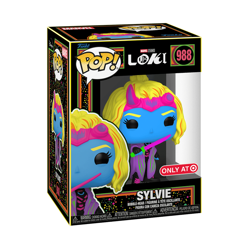 Funko Pop! Sylvie #988 - Black Light - Target Exclusive