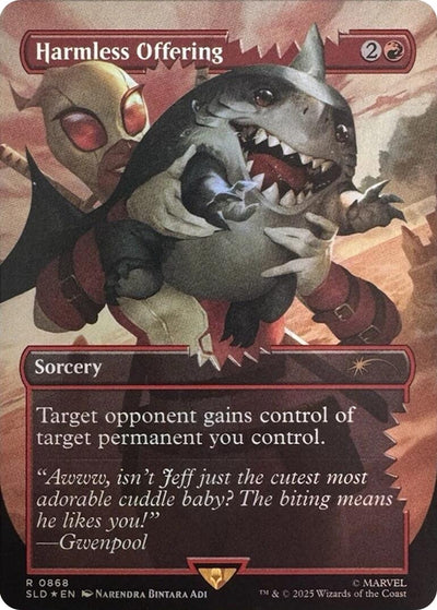 Harmless Offering (Rainbow Foil) [Secret Lair Drop Series]