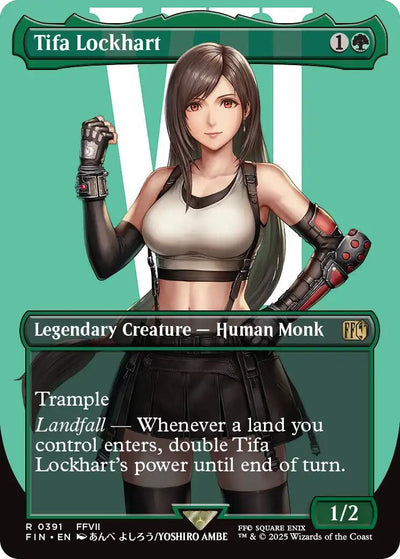 Tifa Lockhart (Borderless) [FIN-391] - [FINAL FANTASY] (English)