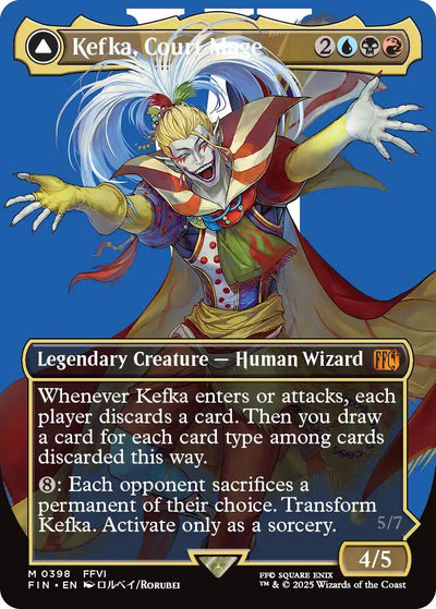 Kefka, Court Mage (0398) (Borderless) - FINAL FANTASY [FIN-398]