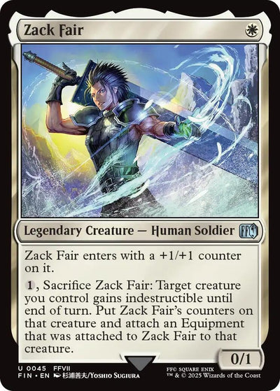 Zack Fair [FINAL FANTASY Commander]
