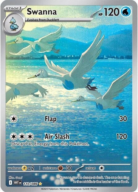 Swanna (110/086) [SV: White Flare]