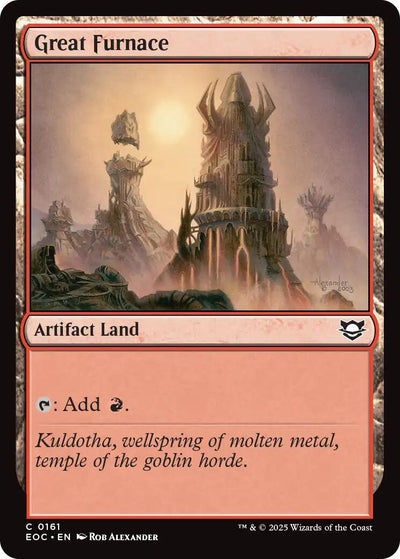 Great Furnace [EOC-161] - [Commander: Edge of Eternities] (English)