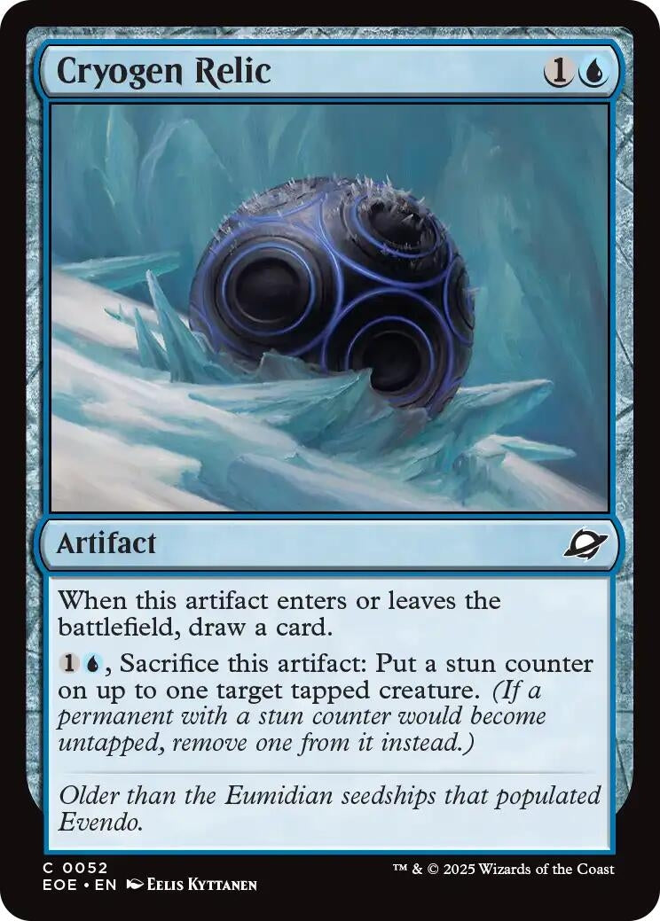 Cryogen Relic (52) [Edge of Eternities]