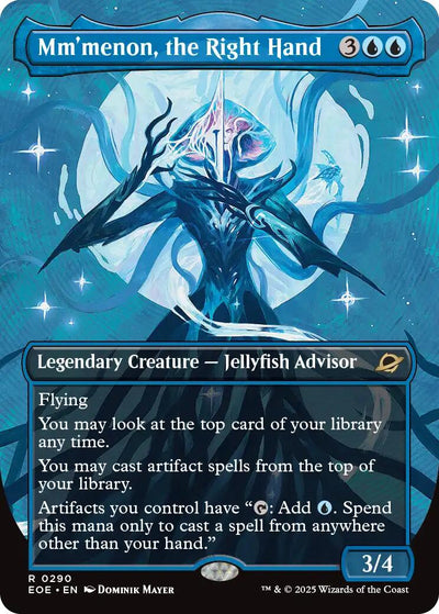 Mm'menon, the Right Hand (Borderless) [EOE-290] - [Edge of Eternities] (English)