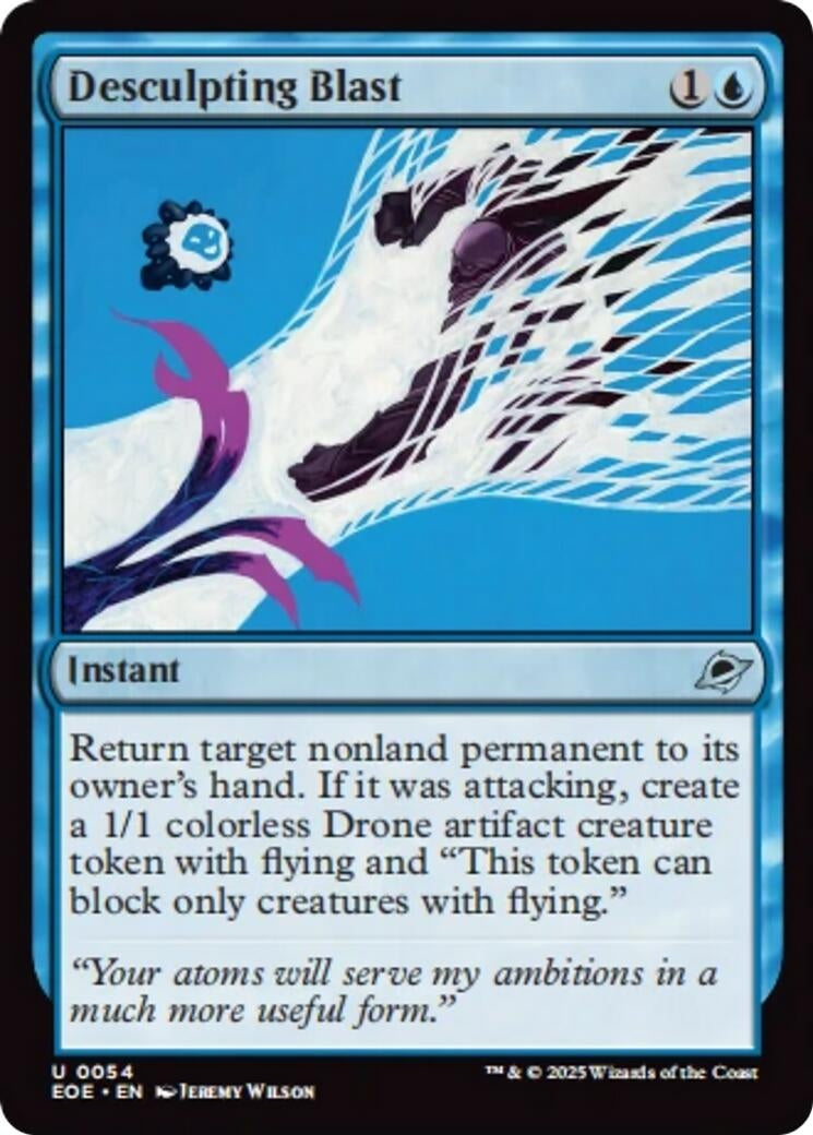 Desculpting Blast (54) [Edge of Eternities]
