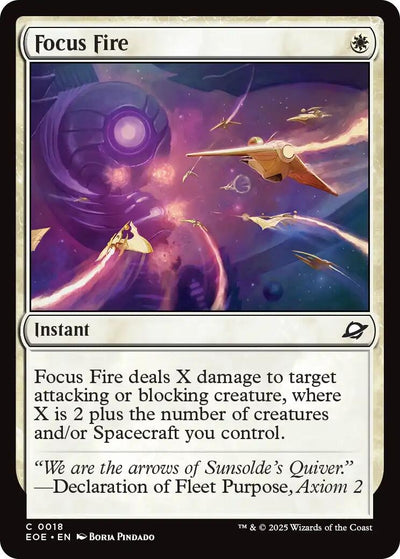 Focus Fire (18) (Edge of Eternities)