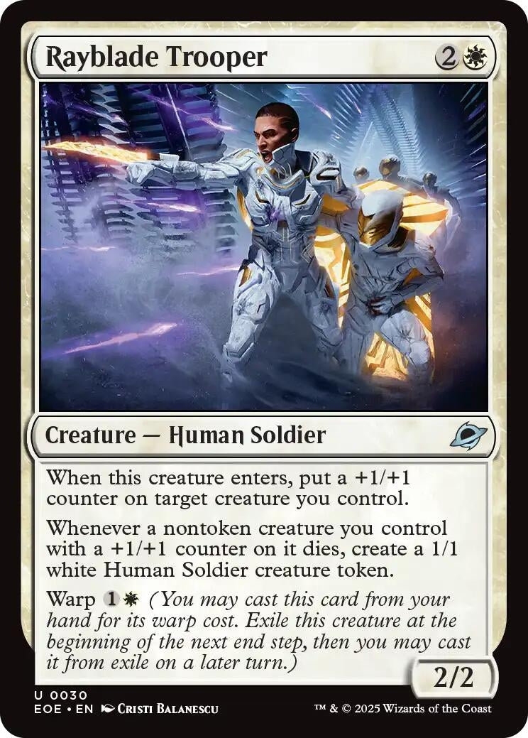 Rayblade Trooper (30) [Edge of Eternities]