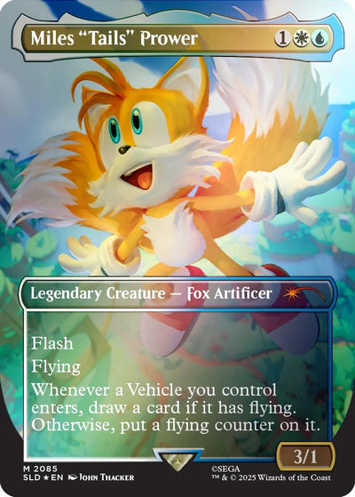 Miles "Tails" Prower (Rainbow Foil) [SLD-2085] - [Secret Lair Drop Series] (English)