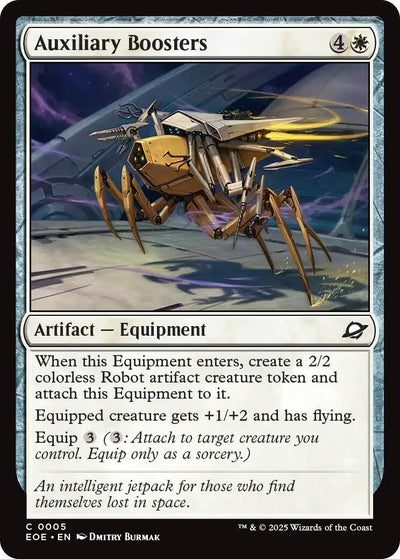 Auxiliary Boosters (5) (Edge of Eternities)