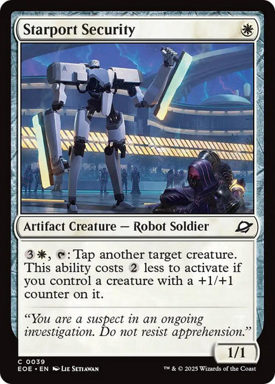 Starport Security (39) (Edge of Eternities)