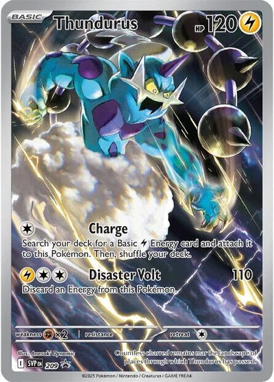 Thundurus - 209 (209) [SV: Scarlet & Violet Promo Cards]