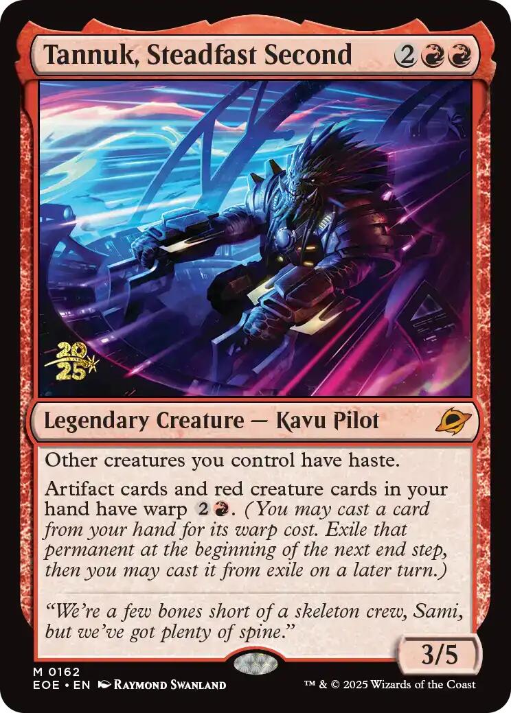 Tannuk, Steadfast Second